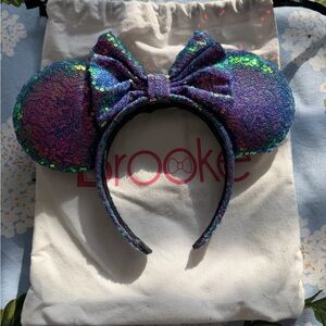 NWOT BBBrooke Purple Ears